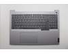 Lenovo 5CB1R08838 C-Cover with keyboard, Greek, Arctic Grey, Non-Backlight, H-series, US