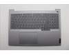 Lenovo 5CB1R08855 C-Cover with keyboard, Nordic, Arctic Grey, Backlight, H-series, UK