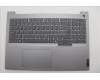 Lenovo 5CB1R08875 C-Cover with keyboard, Switzerland, Arctic Grey, Backlight, H-series, UK