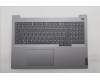 Lenovo 5CB1R08913 C-Cover with keyboard, Hungarian, Arctic Grey, Backlight, U-series, UK