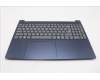 Lenovo 5CB1R08962 C-Cover with keyboard, English, Cosmic Blue, Backlight, US