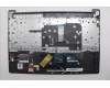 Lenovo 5CB1R08992 C-Cover with keyboard, English, Luna Grey, Backlight