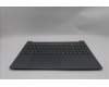 Lenovo 5CB1R08994 C-Cover with keyboard, French, Luna Grey, Backlight, US