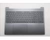 Lenovo 5CB1R08999 C-Cover with keyboard, Hebrew, Luna Grey, Backlight