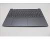 Lenovo 5CB1R09009 C-Cover with keyboard, Slovenian, Luna Grey, Backlight, UK