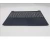 Lenovo 5CB1R22349 C-Cover with keyboard, Ukraine, Cosmic Blue, Non-Backlight, US