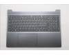Lenovo 5CB1R22378 C-Cover with keyboard, Italian, Luna Grey, Non-Backlight, UK