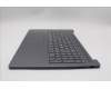 Lenovo 5CB1R22540 C-Cover with keyboard, Nordic, Luna Grey, Backlight, UK