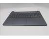 Lenovo 5CB1R22551 C-Cover with keyboard, Switzerland, Luna Grey, Backlight, UK