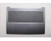 Lenovo 5CB1R26636 C-Cover with keyboard, English, Luna Grey, Non-Backlight, US