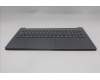 Lenovo 5CB1R26642 C-Cover with keyboard, Hebrew, Luna Grey, Non-Backlight, US