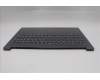 Lenovo 5CB1R26652 C-Cover with keyboard, Slovenian, Luna Grey, Non-Backlight, UK