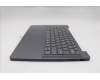 Lenovo 5CB1R26701 C-Cover with keyboard, Greek, Luna Grey, Backlight, US