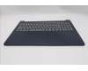 Lenovo 5CB1R27605 C-Cover with keyboard, Ukraine, Cosmic Blue, Backlight, US