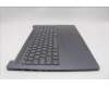 Lenovo 5CB1R27611 C-Cover with keyboard, English, Luna Grey, Backlight, US