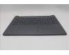 Lenovo 5CB1R27688 C-Cover with keyboard, Slovenian, Luna Grey, Non-Backlight, UK