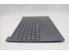 Lenovo 5CB1R27697 C-Cover with keyboard, English, Luna Grey, Backlight, US