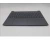 Lenovo 5CB1R27817 C-Cover with keyboard, French, Luna Grey, Backlight, US