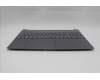 Lenovo 5CB1R27823 C-Cover with keyboard, Hungarian, Luna Grey, Backlight, UK