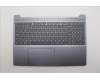 Lenovo 5CB1R27841 C-Cover with keyboard, English, Luna Grey, Non-Backlight, US