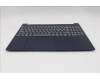Lenovo 5CB1R27860 C-Cover with keyboard, Nordic, Cosmic Blue, Non-Backlight, UK