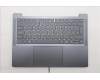 Lenovo 5CB1R29699 C-Cover with keyboard, Hungarian, Luna Grey, Backlight, UK