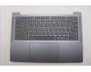 Lenovo 5CB1R29751 C-Cover with keyboard, US English Euro, Luna Grey, Non-Backlight, US