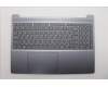 Lenovo 5CB1R30149 C-Cover with keyboard, English, Luna Grey, Backlight