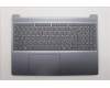 Lenovo 5CB1R30157 C-Cover with keyboard, Hungarian, Luna Grey, Backlight, UK