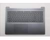 Lenovo 5CB1R30408 C-Cover with keyboard, Bulgarian, Luna Grey, Backlight, UK
