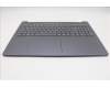 Lenovo 5CB1R30427 C-Cover with keyboard, Slovenian, Luna Grey, Backlight, UK