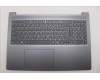 Lenovo 5CB1R30476 C-Cover with keyboard, German, Luna Grey, Non-Backlight, UK