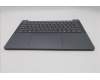Lenovo 5CB1R31603 C-Cover with keyboard, Italian, Luna Grey, Non-Backlight, UK