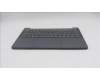 Lenovo 5CB1R31608 C-Cover with keyboard, Nordic, Luna Grey, Non-Backlight, UK
