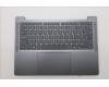 Lenovo 5CB1R31617 C-Cover with keyboard, UK English, Luna Grey, Non-Backlight, UK