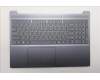 Lenovo 5CB1R33444 C-Cover with keyboard, US English Euro, Luna Grey, Backlight, US