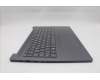 Lenovo 5CB1R35685 C-Cover with keyboard, German, Luna Grey, Non-Backlight, UK