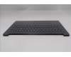 Lenovo 5CB1R35688 C-Cover with keyboard, Italian, Luna Grey, Non-Backlight, UK