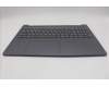Lenovo 5CB1R35695 C-Cover with keyboard, Russian, Luna Grey, Non-Backlight, US