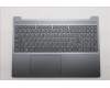 Lenovo 5CB1R35801 C-Cover with keyboard, French, Luna Grey, Non-Backlight, US