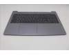 Lenovo 5CB1R37007 C-Cover with keyboard, Russian, Arctic Grey, Non-Backlight, US