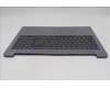 Lenovo 5CB1R37016 C-Cover with keyboard, Belgian, Arctic Grey, Non-Backlight, UK