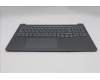 Lenovo 5CB1R61098 C-Cover with keyboard, Belgian, Luna Grey, DIS, UK