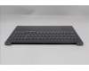 Lenovo 5CB1R61100 C-Cover with keyboard, Bulgarian, Luna Grey, DIS, UK
