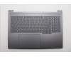 Lenovo 5CB1R61132 C-Cover with keyboard, English, Luna Grey, UMA