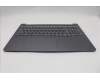 Lenovo 5CB1R61132 C-Cover with keyboard, English, Luna Grey, UMA, US