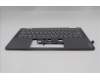 Lenovo 5CB1R61232 C-Cover with keyboard, Portuguese, Luna Grey, FingerPrint, Puresight Logo, UK