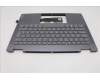 Lenovo 5CB1R61240 C-Cover with keyboard, UK English, Luna Grey, FingerPrint, Puresight Logo
