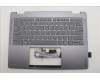 Lenovo 5CB1R61257 C-Cover with keyboard, Hebrew, Luna Grey, Non_FingerPrint, Puresight Logo
