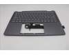 Lenovo 5CB1R61261 C-Cover with keyboard, Norwegian, Luna Grey, Non_FingerPrint, Puresight Logo